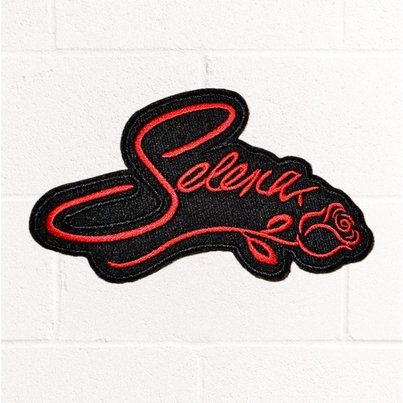 1pc Selena Embroidered Patch - Stylish Sting Design with English Lett - Picture 5 of 5